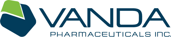 The word Vanda over the words Pharmaceuticals Inc.