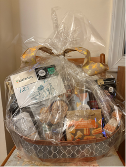 115 - Charcuterie Board Basket, just add cheese!