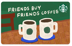 117 - Starbucks Pick-Me-Up Gift Card