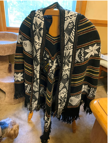 123 - Southwestern Woven Shawl
