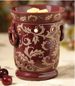 125 - Scentsy Plum Garland Warmer (Retired Design)