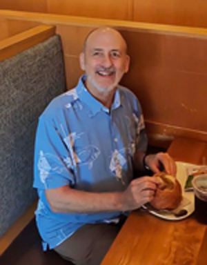 Doug at Panera fundraiser 2025